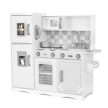 Load image into Gallery viewer, Lil' Jumbl White Kitchen Playset with Chalkboard & Play Phone