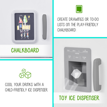 Load image into Gallery viewer, Lil' Jumbl White Kitchen Playset with Chalkboard & Play Phone