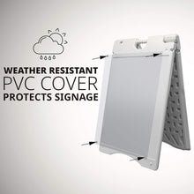 Load image into Gallery viewer, A Frame Signboard - Fits Poster 22" x 28"