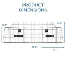 Load image into Gallery viewer, Backseat Pet Barrier with Adjustable Straps and Extension Panels