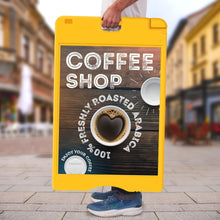 Load image into Gallery viewer, A Frame Signboard - Fits Poster 22" x 28"