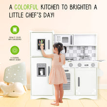 Load image into Gallery viewer, Lil' Jumbl White Kitchen Playset with Chalkboard & Play Phone