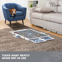 Load image into Gallery viewer, Jumbl 1000-Piece Puzzle Board - 23 x 31" Tilting Puzzle Board with Felt Surface & 6 Drawers - White