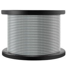 Load image into Gallery viewer, 3/16" - 1/4" Galvanized Steel Wire Rope, 500 Ft.