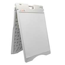 Load image into Gallery viewer, White Waterproof A-Frame Signboard (24" x 37.5")