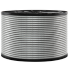 3/32" - 3/16" Galvanized Steel Wire Rope, 500 Ft.