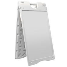 Load image into Gallery viewer, White Waterproof A-Frame Signboard (17.7" x 33.6")