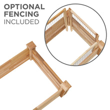 Load image into Gallery viewer, Jumbl Raised Garden Bed, 48 x 48 x 10 in, Elevated Canadian Cedar Wood Herb Garden Planter
