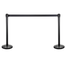 Load image into Gallery viewer, 2-Piece Heavy-Duty Stanchion Set with Retractable Belt