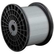 Load image into Gallery viewer, 3/16" - 1/4" Galvanized Steel Wire Rope, 500 Ft.