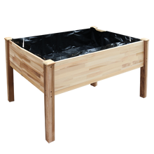 Load image into Gallery viewer, Elevated Cedar Wood Garden Bed, 49” x 34”