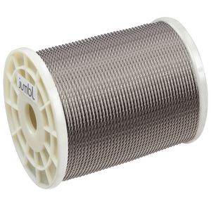 316 Grade Stainless-Steel Wire Rope, 1,000 Ft.