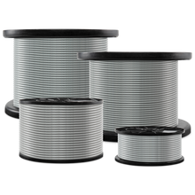 Load image into Gallery viewer, 3/32" - 3/16" Galvanized Steel Wire Rope, 750 Ft.