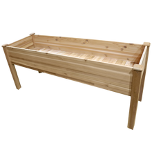 Load image into Gallery viewer, Elevated Cedar Wood Garden Bed, 72" x 23"