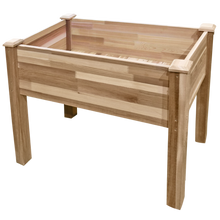 Load image into Gallery viewer, Elevated Cedar Wood Garden Bed, 34” x 18”