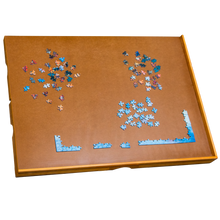 Load image into Gallery viewer, Wooden Puzzle Board with 6 Storage Drawers