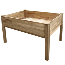 Load image into Gallery viewer, Elevated Cedar Wood Garden Bed, 49” x 34”