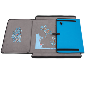 Non-Slip Portable Puzzle Caddy with Removable Trays