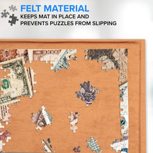 Load image into Gallery viewer, Jumbl 2,000-Pieces Puzzle Board, 27 x 39", Portable Jigsaw Puzzle Table W/Non-Slip Felt Surface