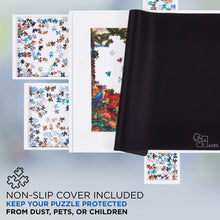 Load image into Gallery viewer, Jumbl 1500-Piece Puzzle Board - 27 x 35" Wooden Puzzle Table with 6 Removable Drawers - White