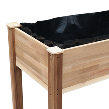 Load image into Gallery viewer, Elevated Cedar Wood Garden Bed, 49” x 23”