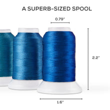 Load image into Gallery viewer, JumblCrafts Embroidery Thread Kit, 40 Large 500M Spools of Embroidery Floss for Needlework Projects