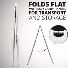 Load image into Gallery viewer, Jumbl A Frame Sandwich Board – 24 x 36” Display Sidewalk Sign with PVC Sign Protector (White)