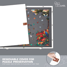 Load image into Gallery viewer, Jumbl 1000-Piece Puzzle Board - 23 x 31" Tilting Puzzle Board with Felt Surface & 6 Drawers - White