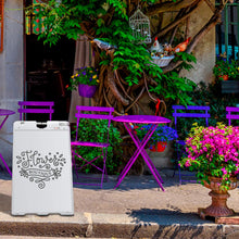 Load image into Gallery viewer, Jumbl A Frame Sandwich Board – 24 x 36” Display Sidewalk Sign with PVC Sign Protector (White)