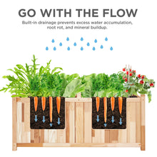 Load image into Gallery viewer, Jumbl Raised Garden Bed, 20 x 48 x 20 in, Durable Canadian Cedar Wood Elevated Garden Bed