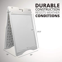 Load image into Gallery viewer, A Frame Signboard - Fits Poster 22" x 28"
