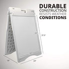 A Frame Signboard - Fits Poster 22" x 28"