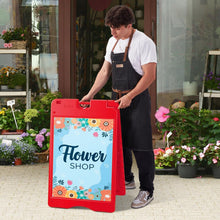 Load image into Gallery viewer, A Frame Signboard - Fits Poster 22" x 28"
