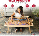 Jumbl 1000 Piece Puzzle Table, folding legs with 4 drawers