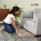 Jumbl 1500 Piece Puzzle Table, folding legs with 6 drawers