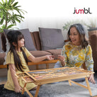 Jumbl 1500 Piece Puzzle Table, folding legs with 6 drawers