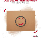 Jumbl 2000 Piece Puzzle Board, 6 drawers