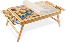 Load image into Gallery viewer, Jumbl 1000 Piece Puzzle Table, folding legs with 4 drawers
