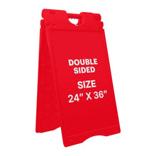 Load image into Gallery viewer, A Frame Signboard - Fits Poster 36" x 24"
