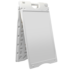 White Waterproof A-Frame Signboard (17.7" x 33.6")