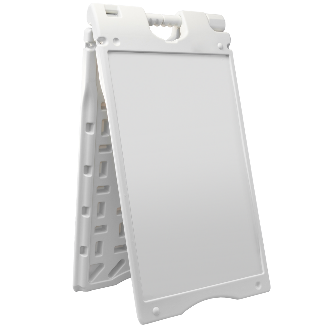 White Waterproof A-Frame Signboard (17.7