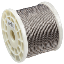 Load image into Gallery viewer, 316 Grade Stainless-Steel Wire Rope, 250 Ft.
