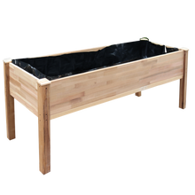 Load image into Gallery viewer, Elevated Cedar Wood Garden Bed, 72&quot; x 23&quot;
