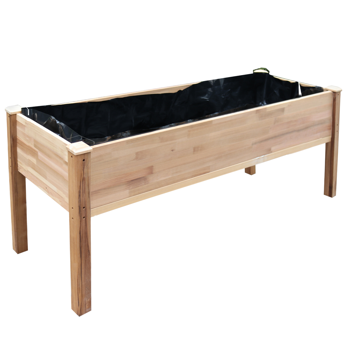 Elevated Cedar Wood Garden Bed, 72” x 23” - Jumbl – Jumbl store