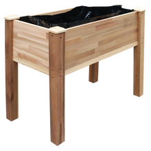Load image into Gallery viewer, Elevated Cedar Wood Garden Bed, 34” x 18”

