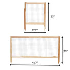 Jumbl Raised Garden Bed, 48 x 48 x 10 in, Elevated Canadian Cedar Wood Herb Garden Planter