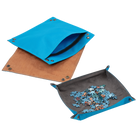 Portable Zip-Up Puzzle Case with Non-Slip Puzzle Board