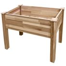 Elevated Cedar Wood Garden Bed, 34” x 18”