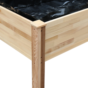Elevated Cedar Wood Garden Bed, 49” x 34”