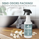 JumblClean Zero Odor Multipurpose Odor Eliminator Spray & Room Deodorizer with No Scent & Non Toxic